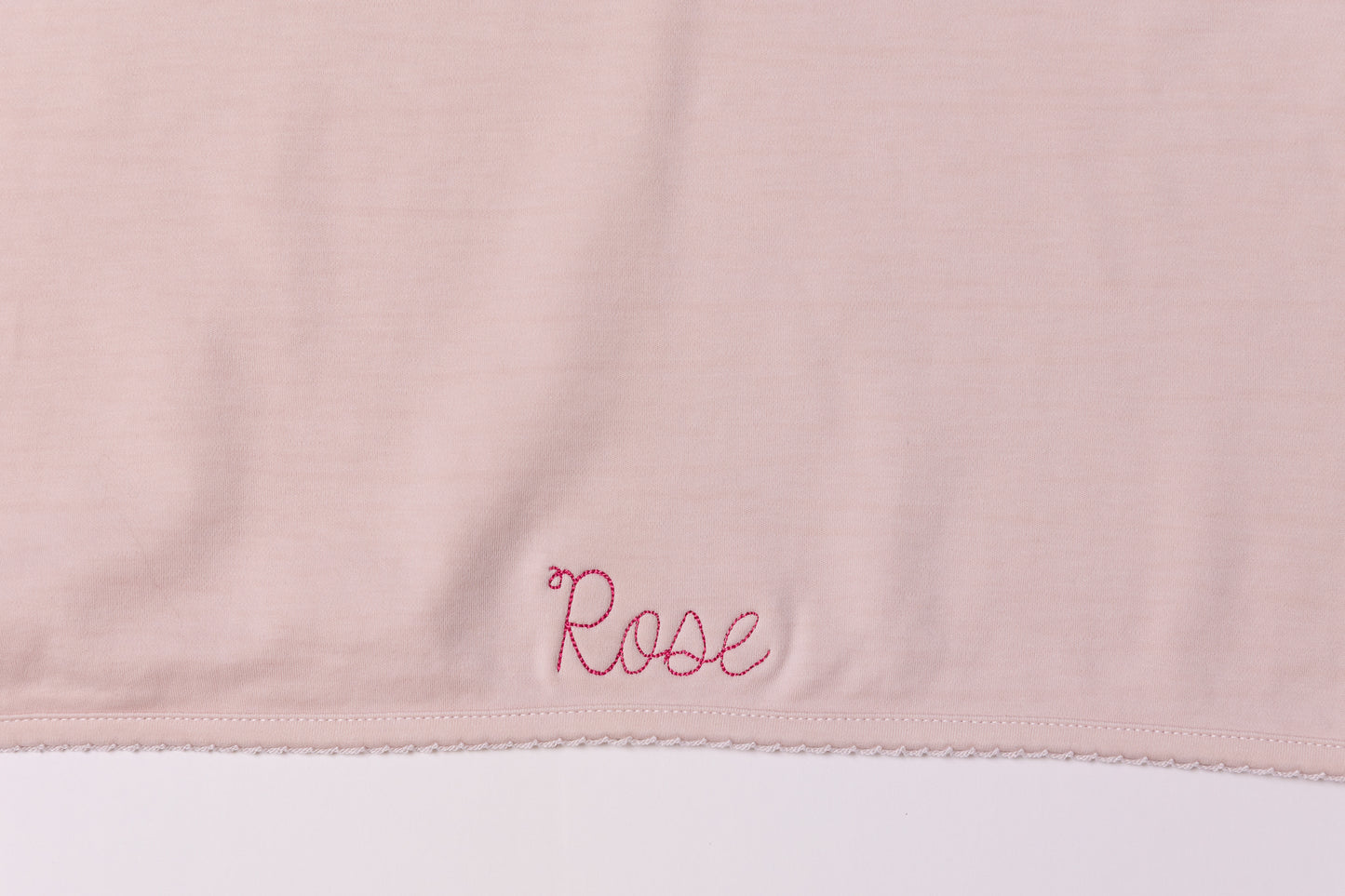 Ruffle Baby Blanket- Blush