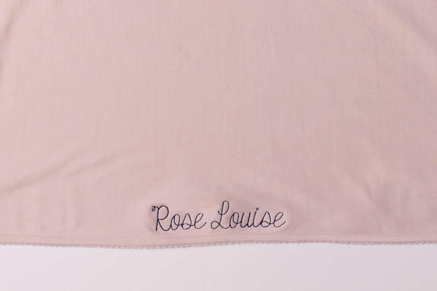 Ruffle Baby Blanket- Blush