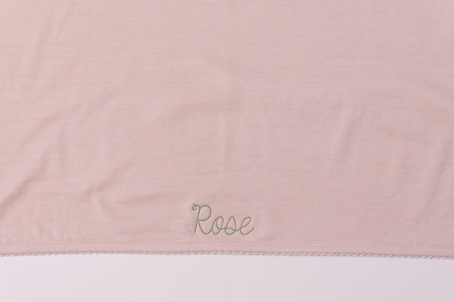 Ruffle Baby Blanket- Blush